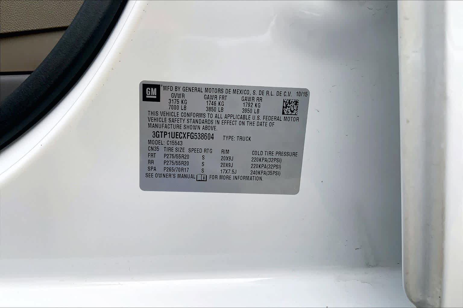 Used 2015 GMC Sierra 1500 SLE w/ Texas SLE Value Package RWD image 34