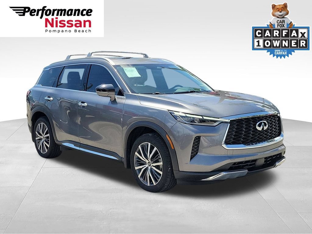 Used 2022 INFINITI QX60 Sensory w/ Vision Package FWD image 1