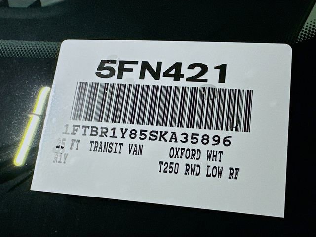 New 2025 Ford Transit 250 Low Roof w/ Electrician Trade Package image 23