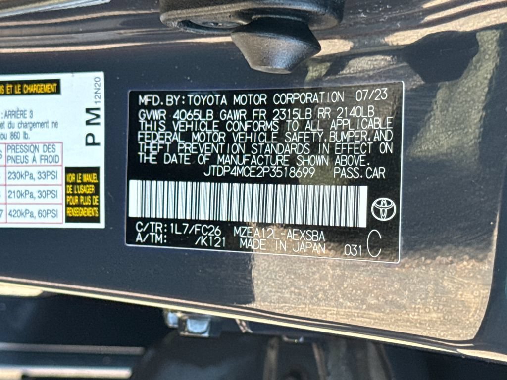 Used 2023 Toyota Corolla SE w/ SE Premium Package FWD image 45