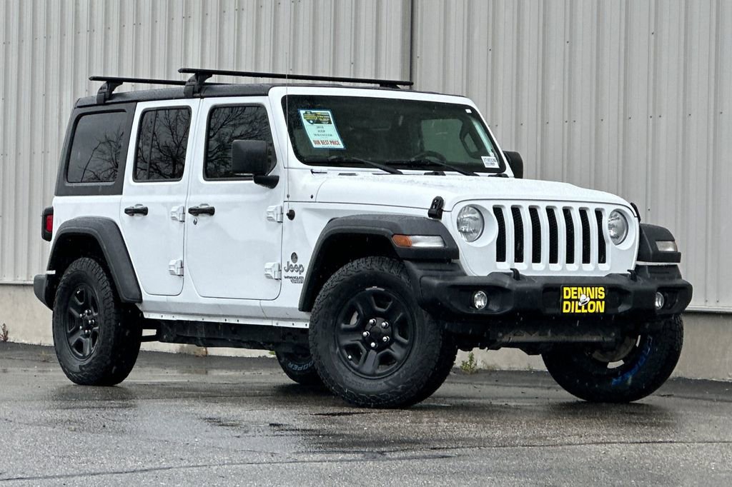 Used 2018 Jeep Wrangler Unlimited Sport AWD/4WD image 2
