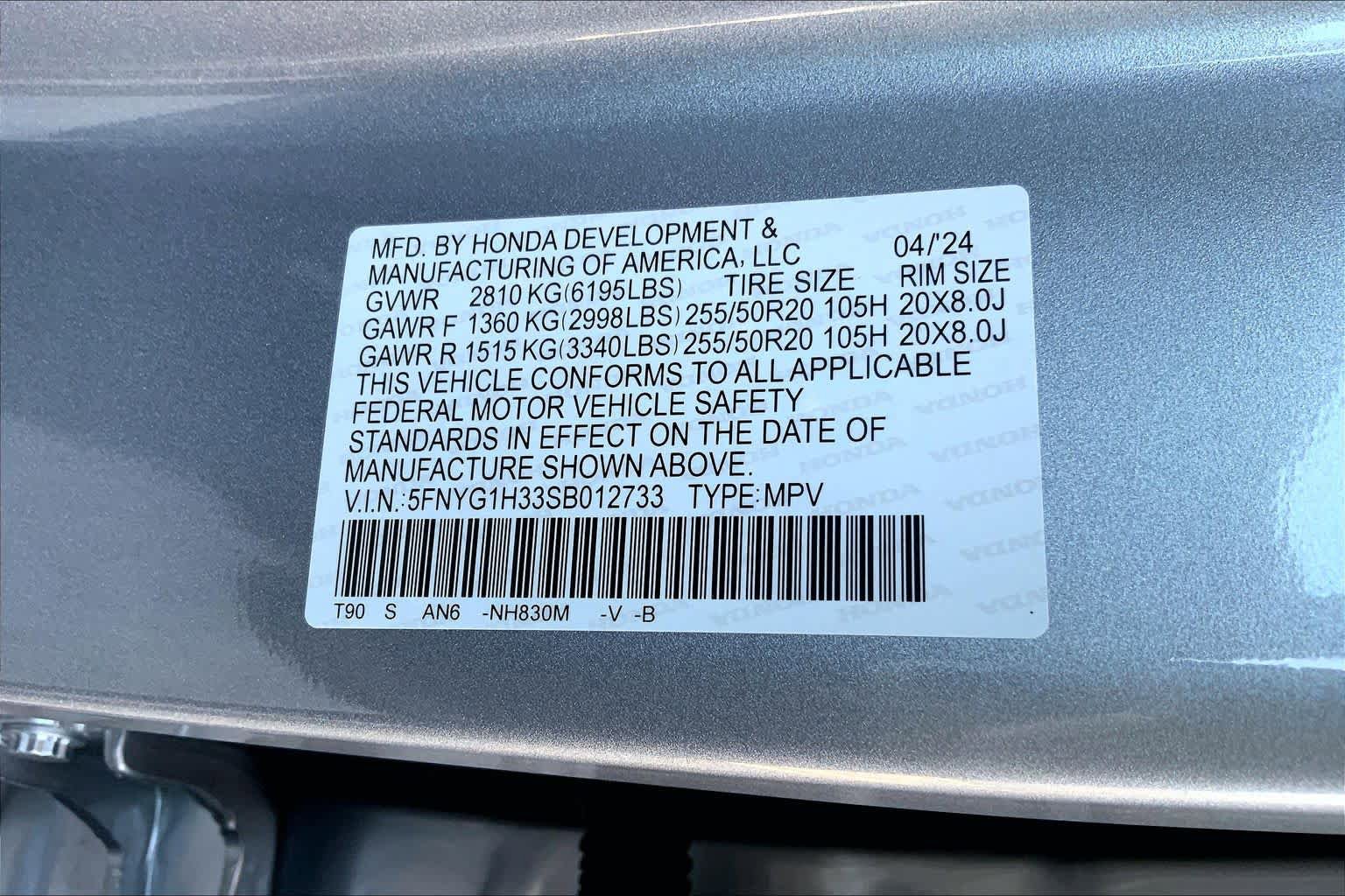Used 2025 Honda Pilot Sport image 34