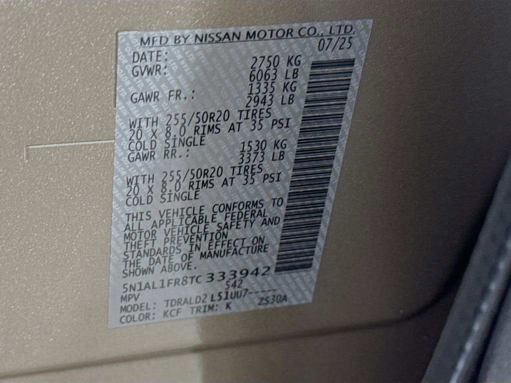 Certified 2026 INFINITI QX60 Luxe w/ Cargo Package image 44