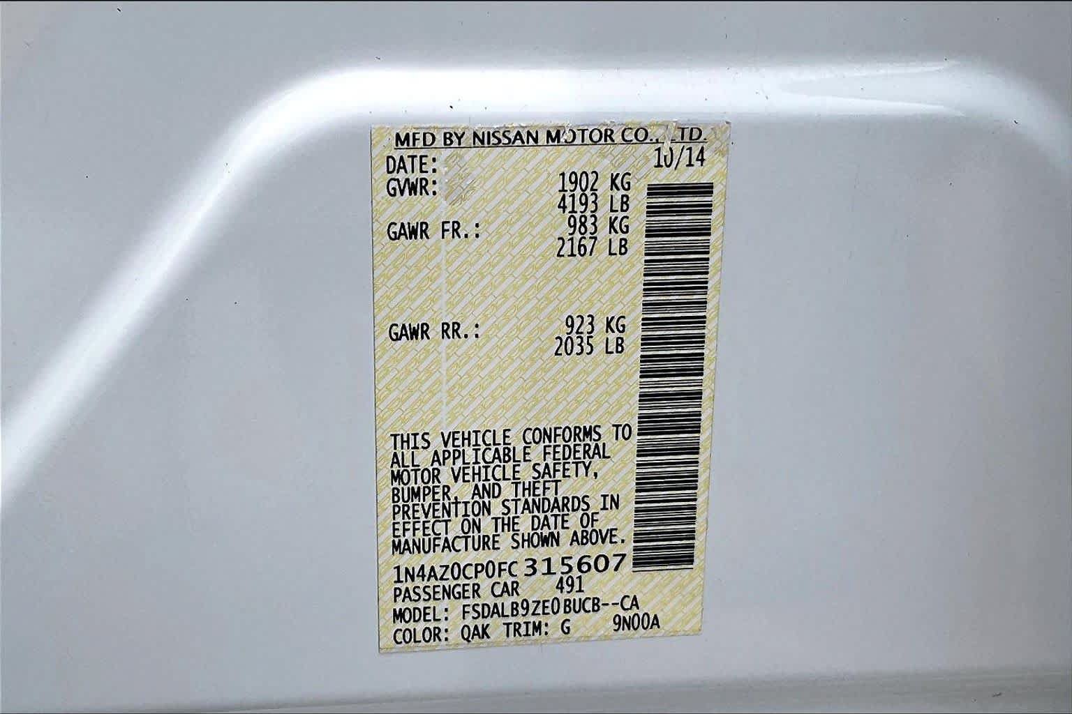 Used 2015 Nissan Leaf S w/ Charge Package FWD image 32