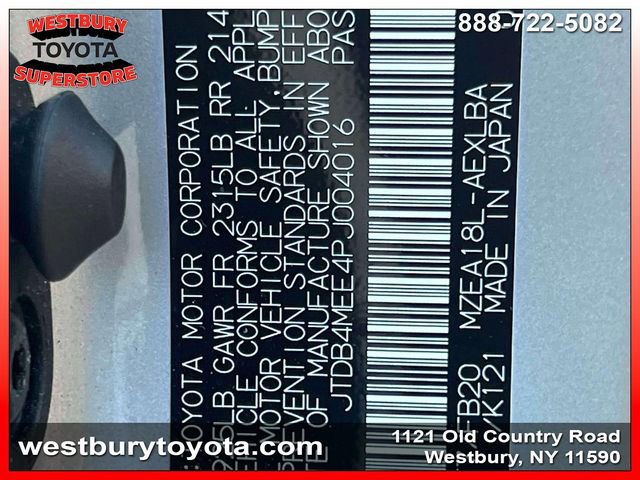 Used 2023 Toyota Corolla LE w/ Carpet Mat Package (TMS) image 21