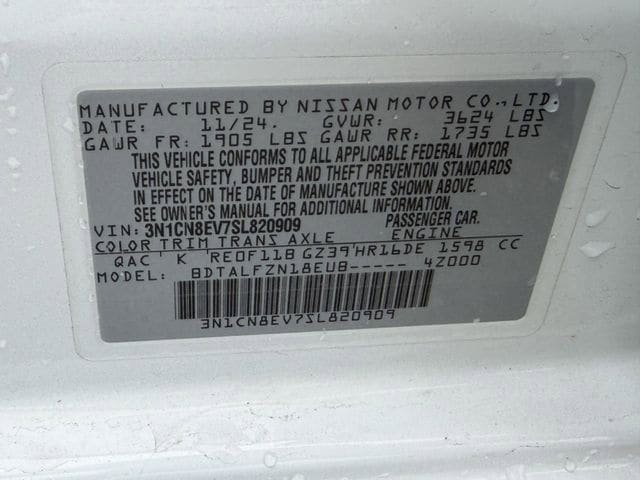 Used 2025 Nissan Versa SV FWD image 56