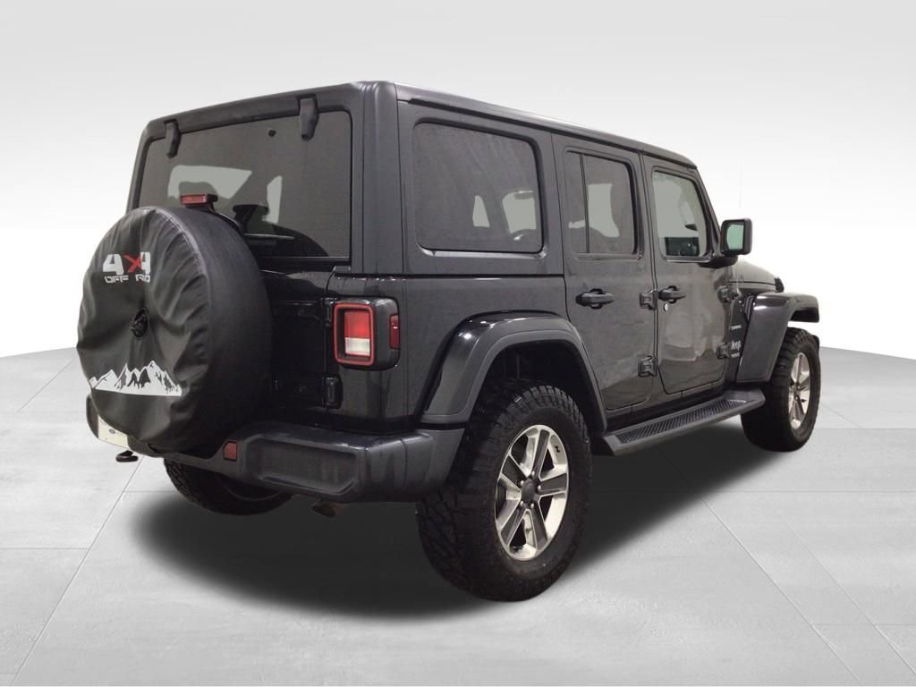 Used 2020 Jeep Wrangler Unlimited Sahara AWD/4WD image 4