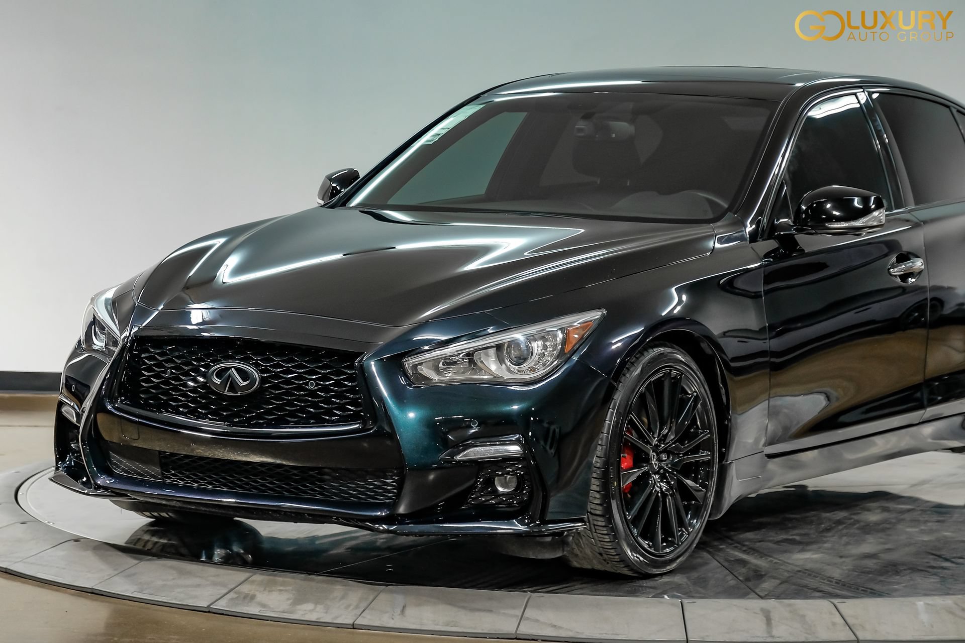 Used 2024 INFINITI Q50 Red Sport 400 w/ Black Opal Edition RWD image 9