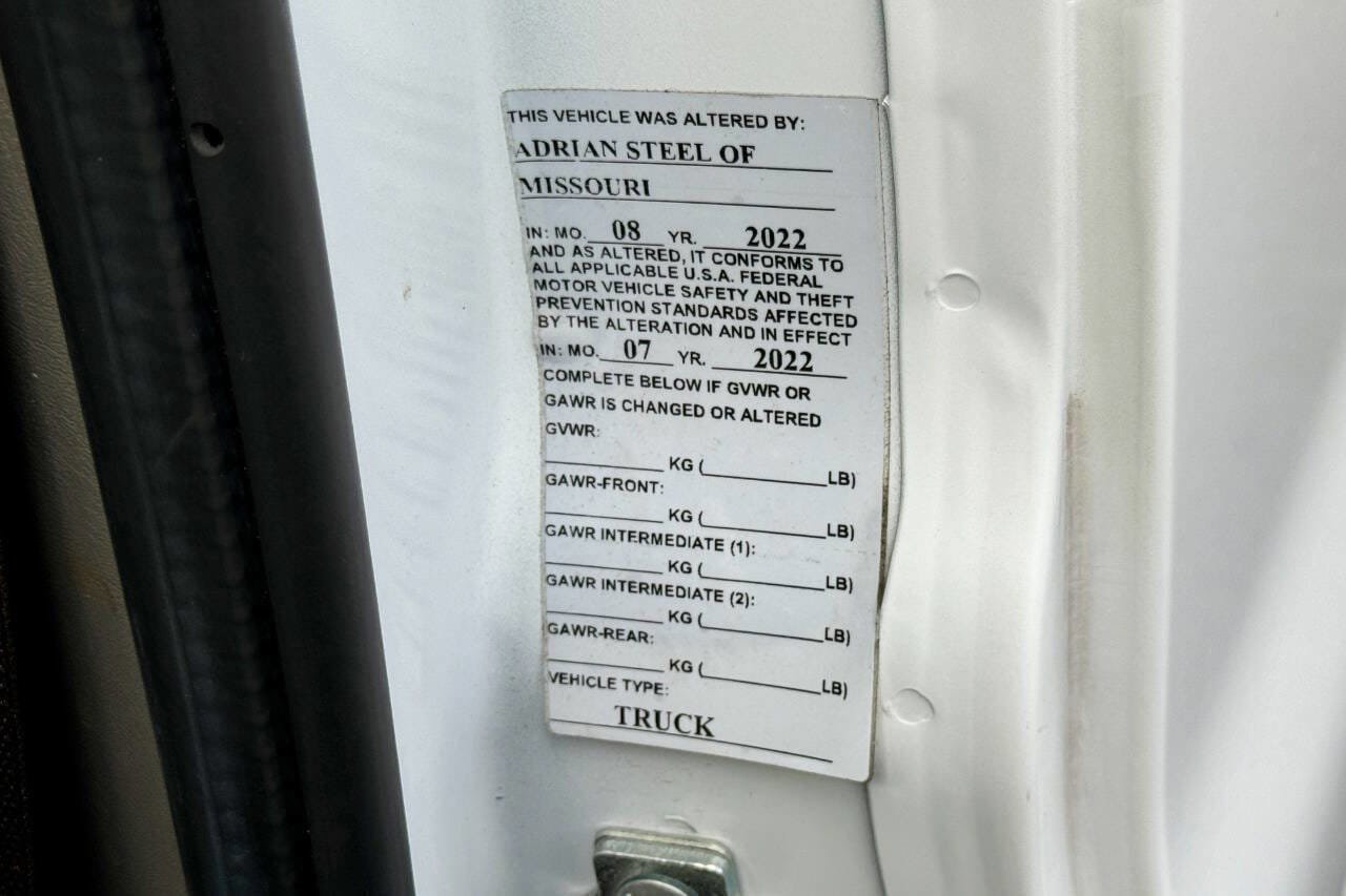 Used 2022 GMC Savana 2500 w/ Driver Convenience Package RWD image 16