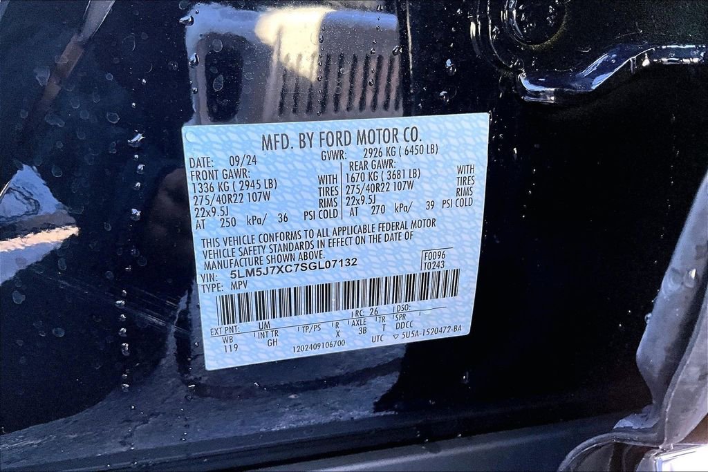 Used 2025 Lincoln Aviator Reserve w/ Equipment Group 201A image 36