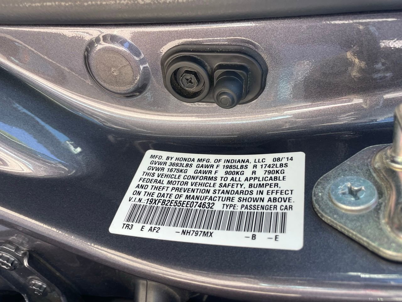 Used 2014 Honda Civic LX image 13