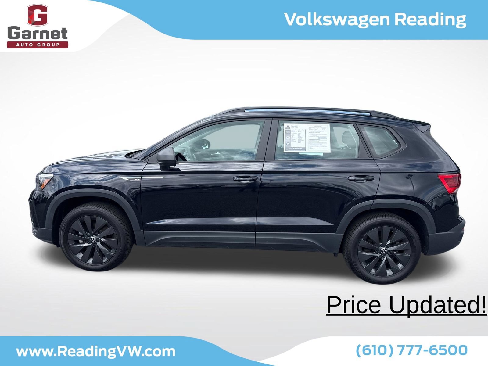 Certified 2022 Volkswagen Taos S AWD/4WD image 2
