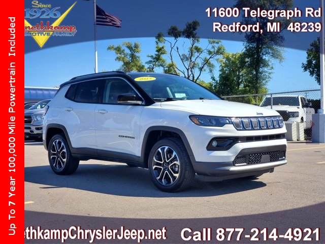Certified 2022 Jeep Compass Limited