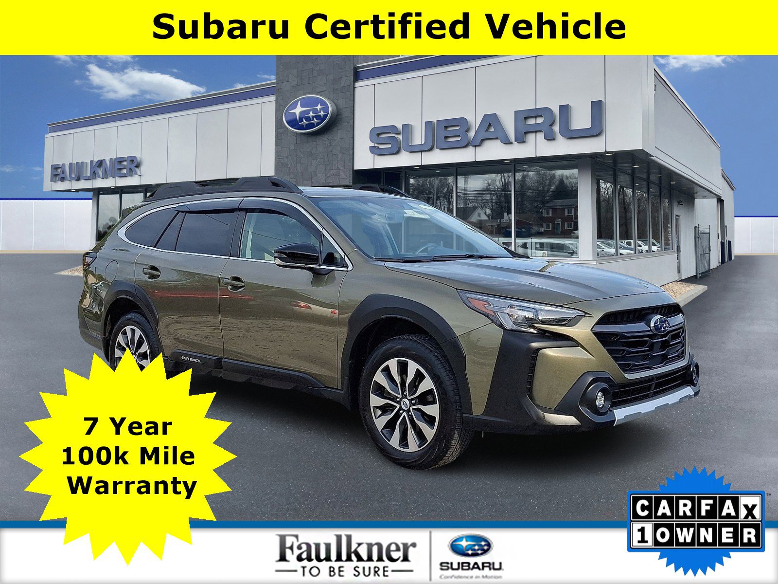 Certified 2025 Subaru Outback Limited