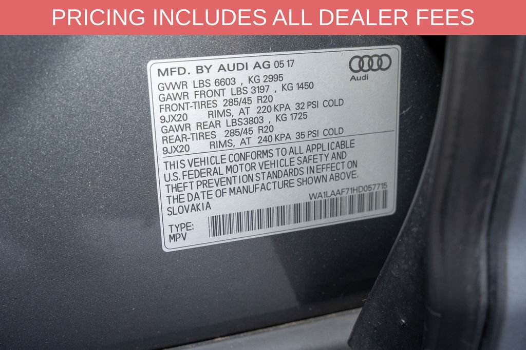 Used 2017 Audi Q7 3.0T Premium Plus AWD/4WD image 23
