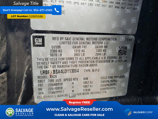 Used 2020 Buick Envision Preferred FWD image 17