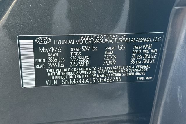 Used 2022 Hyundai Santa Fe Limited FWD image 33