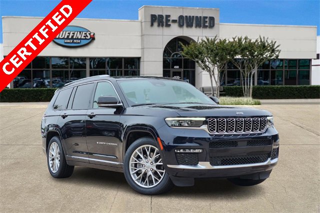 Certified 2023 Jeep Grand Cherokee L Summit w/ Luxury Tech Group V