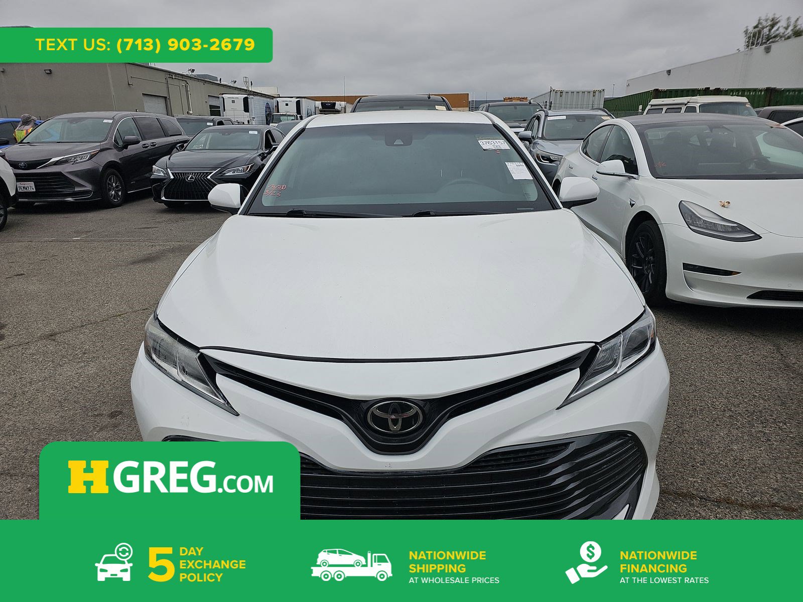 Used 2019 Toyota Camry LE w/ Carpet Mat Package FWD image 1