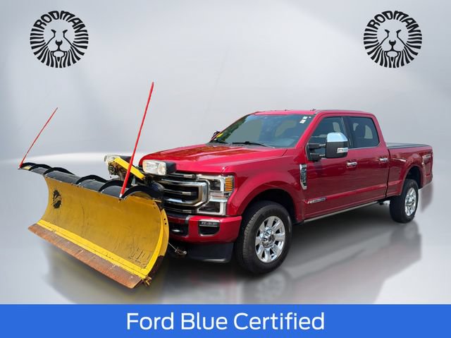 Certified 2021 Ford F350 Platinum w/ FX4 Off-Road Package AWD/4WD image 1