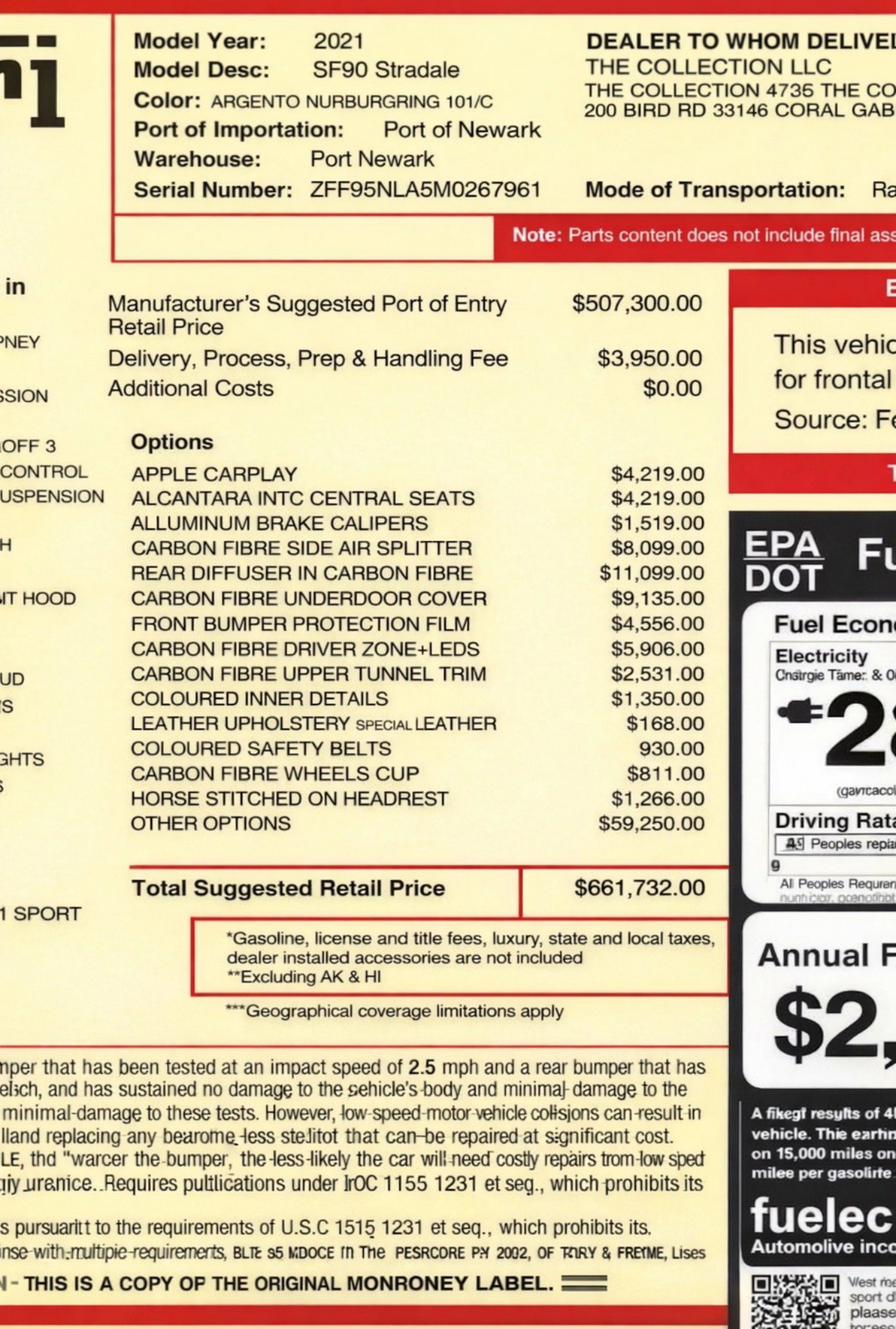 Used 2021 Ferrari SF90 Stradale image 53