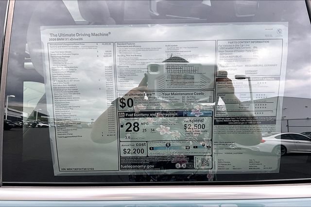 New 2026 BMW X1 xDrive28i w/ Technology Package AWD/4WD image 14