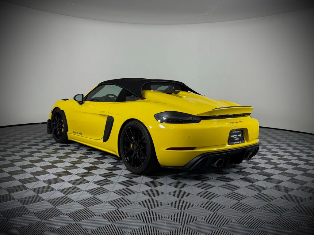 Certified 2024 Porsche 718 Boxster Spyder RS image 3