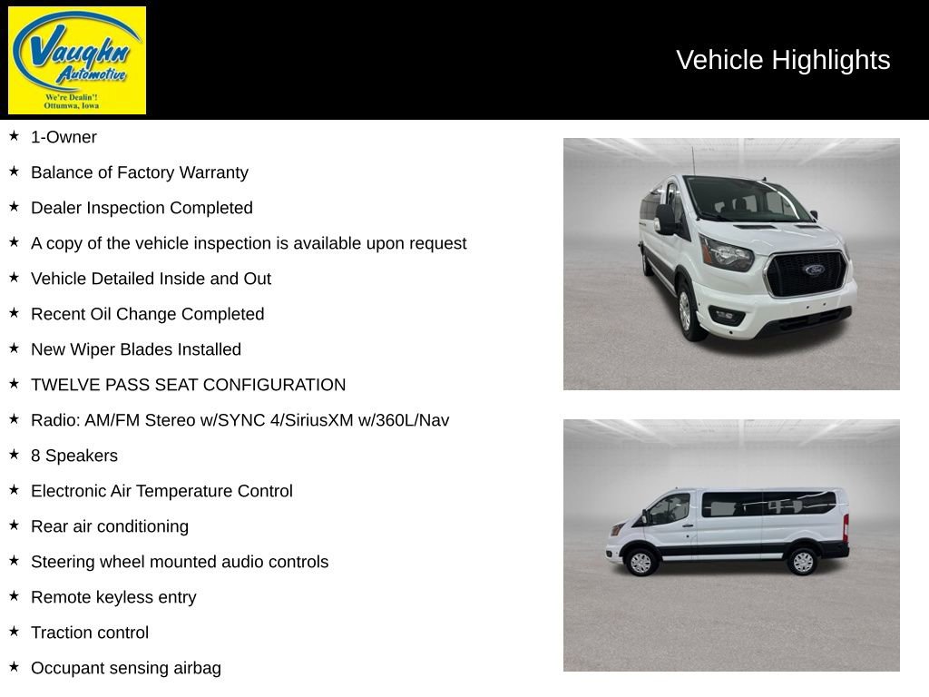 Used 2024 Ford Transit 350 XLT image 2