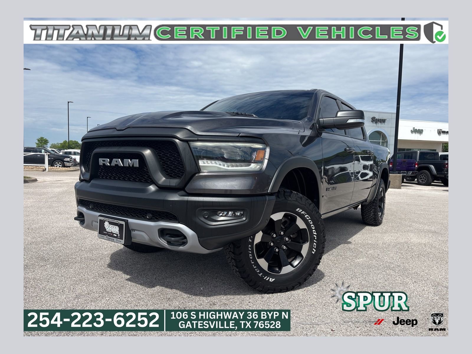 Used 2021 RAM 1500 Rebel w/ Rebel Level 2 Equipment Group image 1