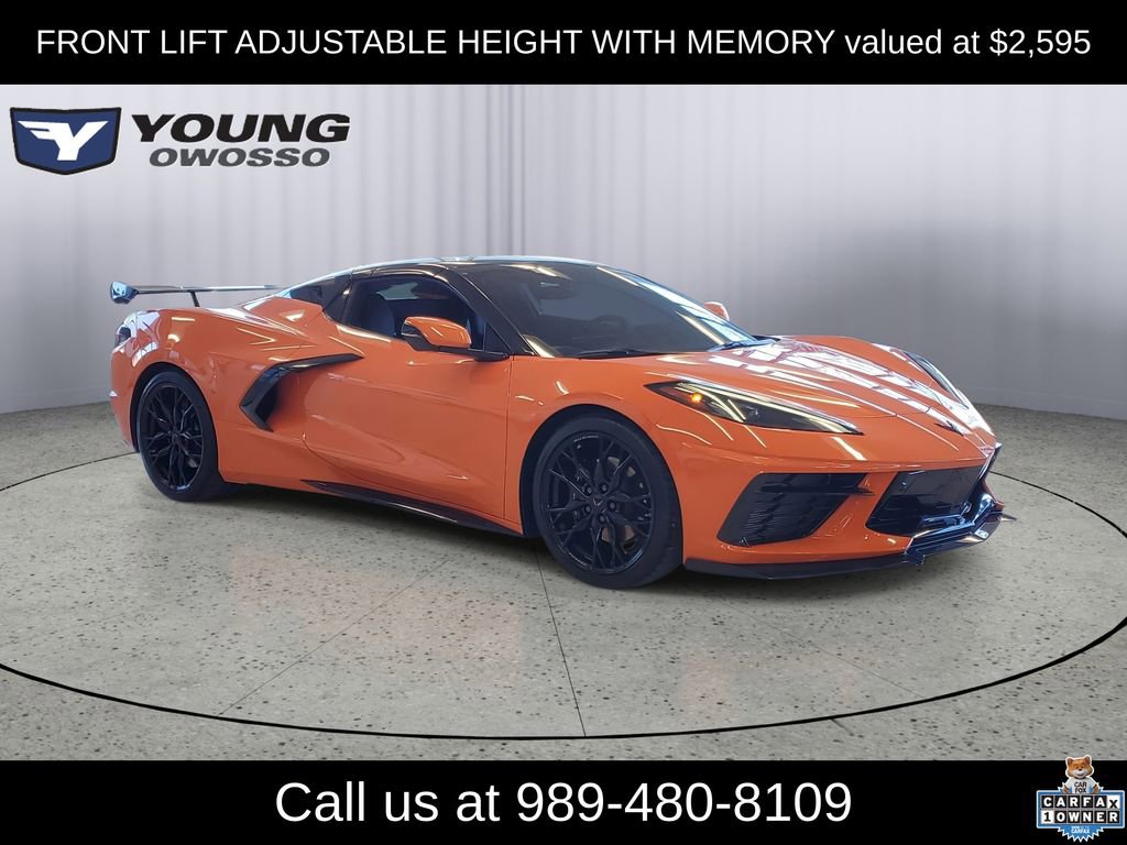 Certified 2023 Chevrolet Corvette Stingray Preferred Conv w/ Stealth Interior Trim Package