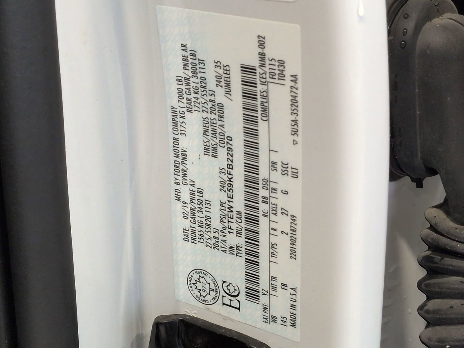 Used 2019 Ford F150 XLT w/ Equipment Group 302A Luxury image 42