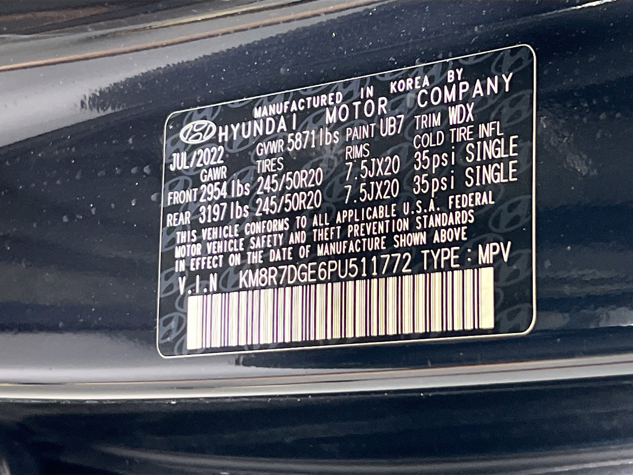 Used 2023 Hyundai Palisade Calligraphy image 33