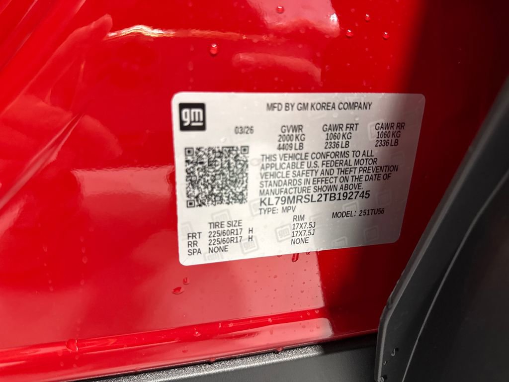 New 2026 Chevrolet TrailBlazer LT w/ LT Cold Weather Package AWD/4WD image 25