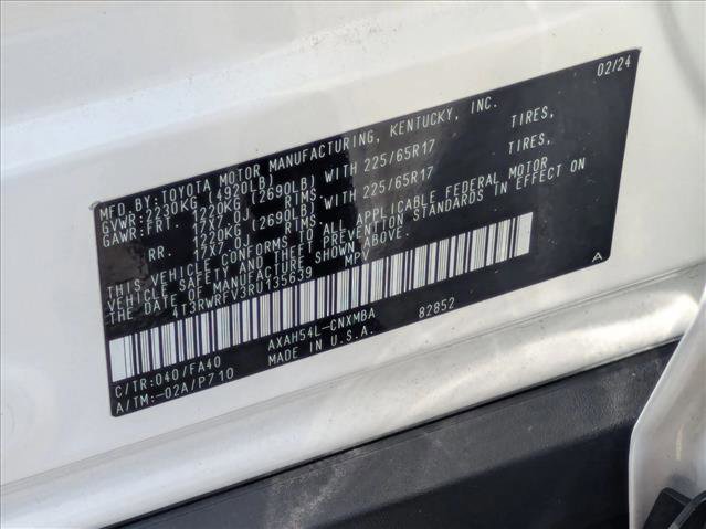 Used 2024 Toyota RAV4 XLE w/ Convenience Package AWD/4WD image 24