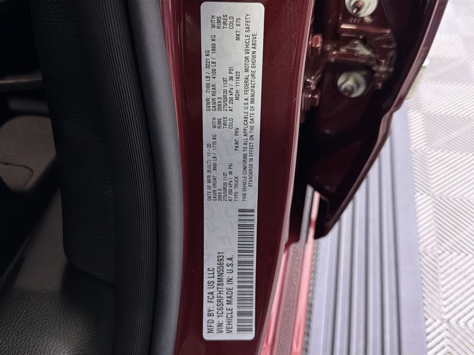 Used 2021 RAM 1500 Limited w/ Body Color Bumper Group AWD/4WD image 39