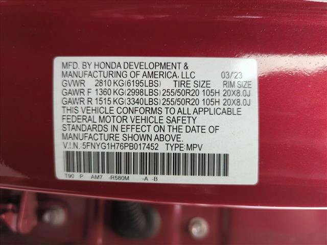 Certified 2023 Honda Pilot Touring image 15