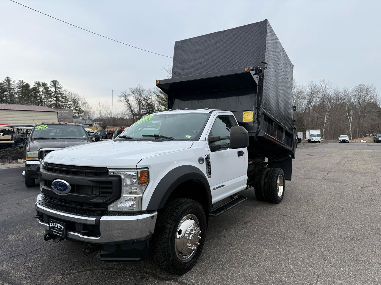 Used 2021 Ford F550 4x4 Regular Cab Super Duty w/ Power Equipment Group image 2