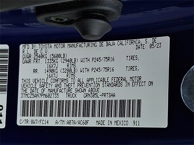 Used 2023 Toyota Tacoma SR5 image 27