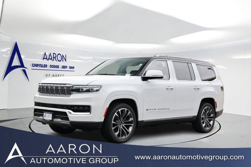 Used 2022 Jeep Grand Wagoneer Series III w/ Rear Seat Video Group 1 AWD/4WD image 1