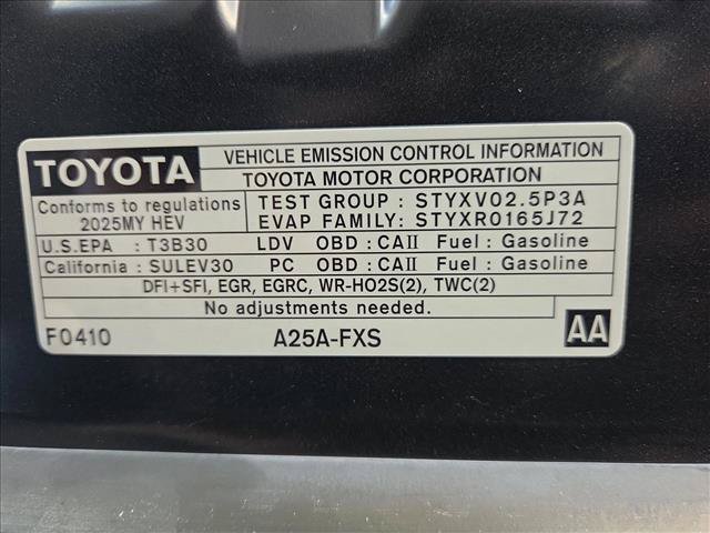 Certified 2025 Toyota Camry LE FWD image 23