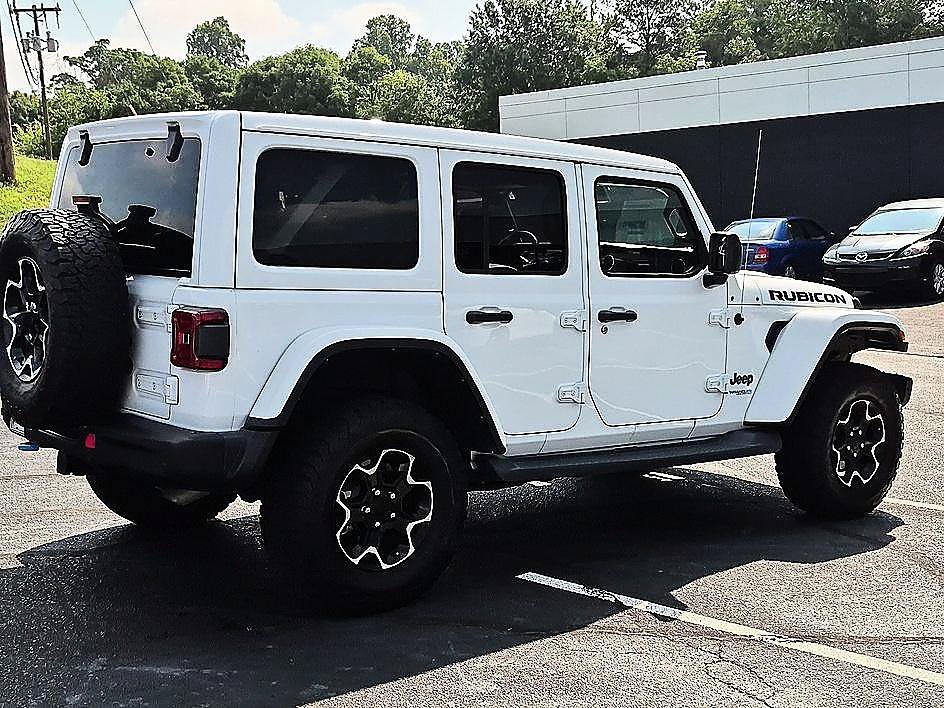 Used 2022 Jeep Wrangler Unlimited Rubicon 4xe w/ Steel Bumper Group AWD/4WD image 6