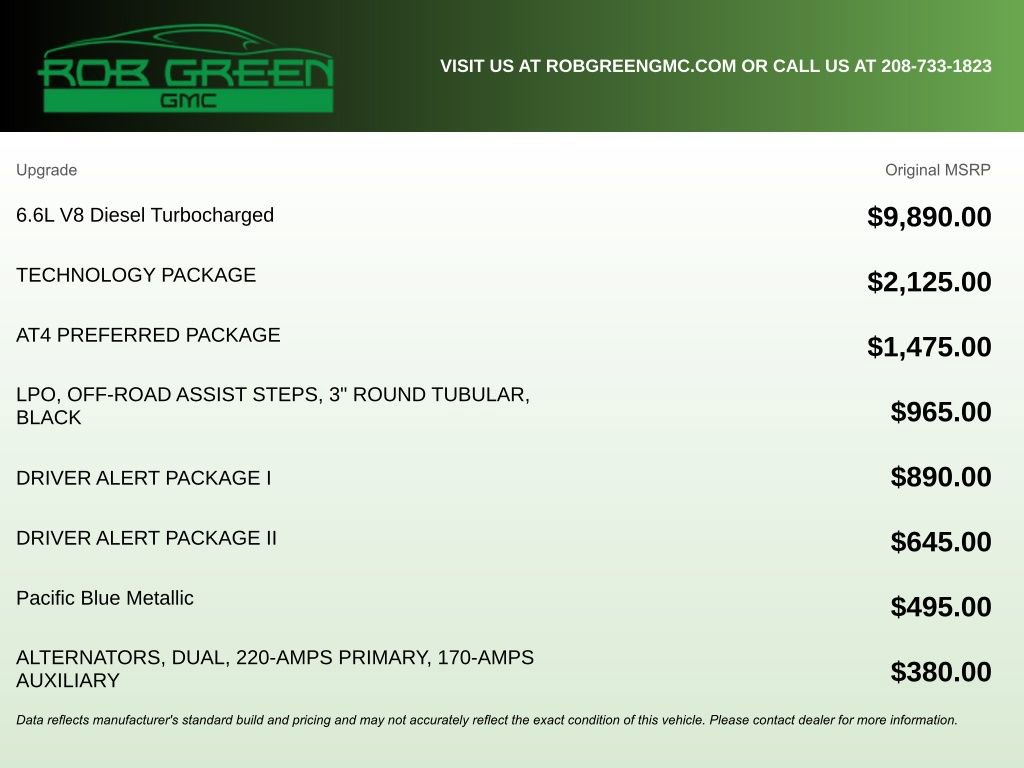 Used 2020 GMC Sierra 2500 AT4 w/ Technology Package image 5