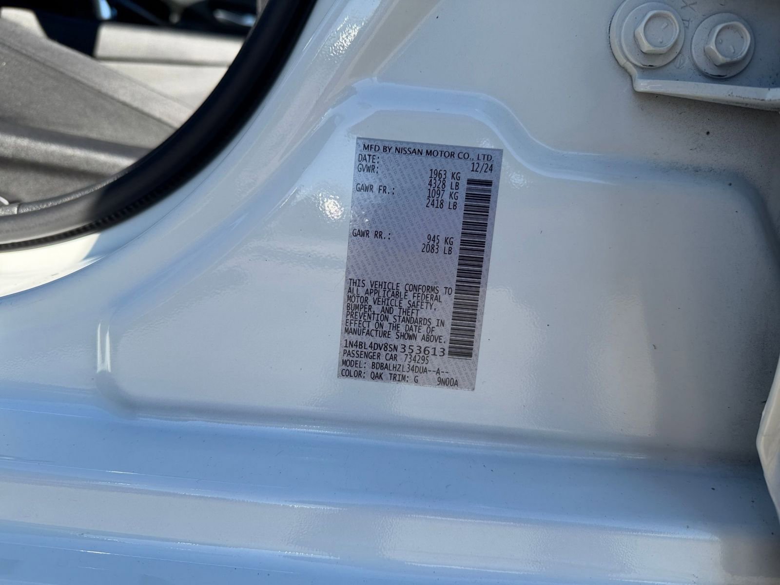 Used 2025 Nissan Altima 2.5 SV image 28