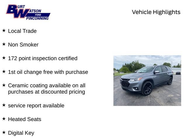 Used 2020 Chevrolet Traverse LT AWD/4WD image 10
