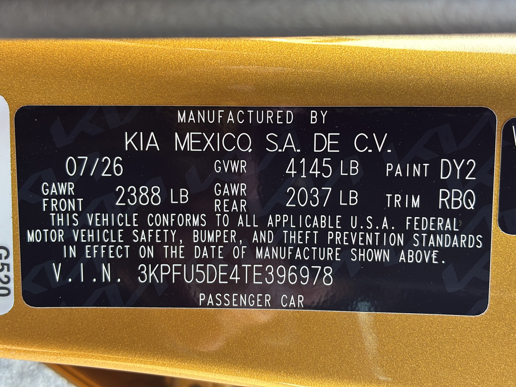 New 2026 Kia K4 EX FWD image 38