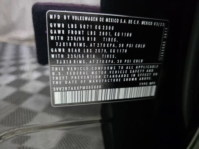 Certified 2023 Volkswagen Tiguan SE AWD/4WD image 39