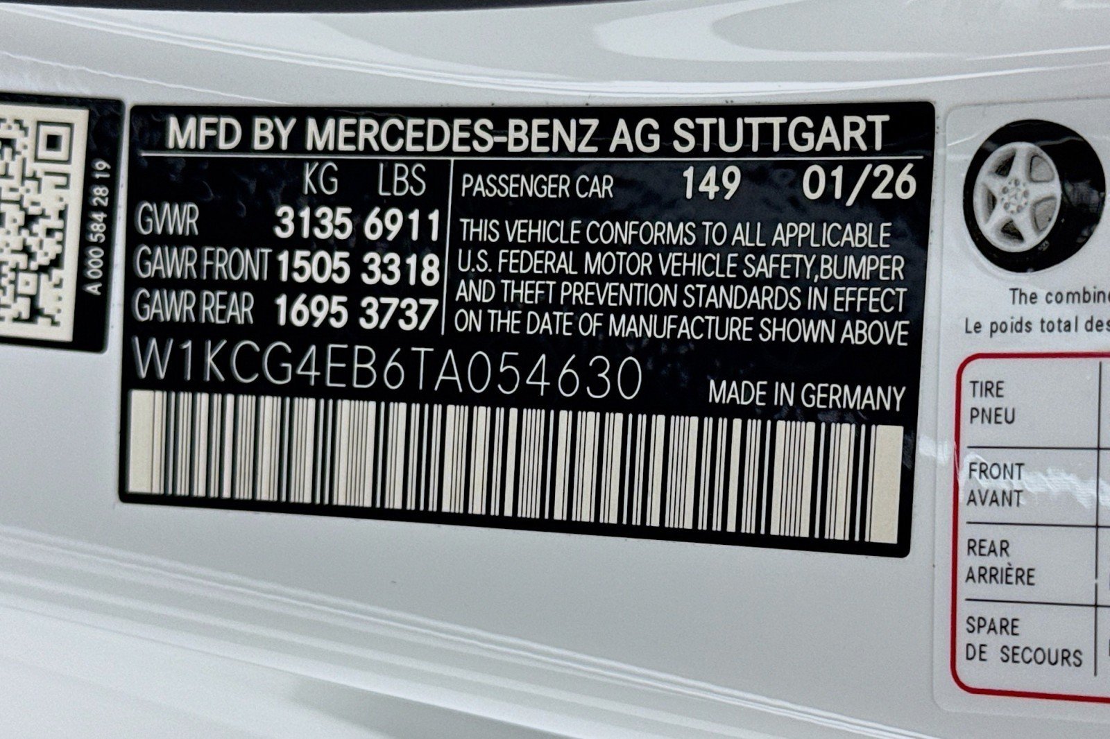 New 2026 Mercedes-Benz EQS 580 4MATIC Sedan image 23