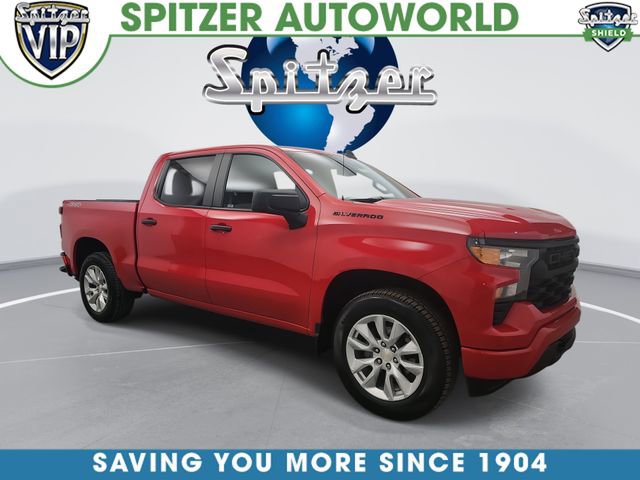 Used 2022 Chevrolet Silverado 1500 Custom w/ LPO, Dark Essentials Package