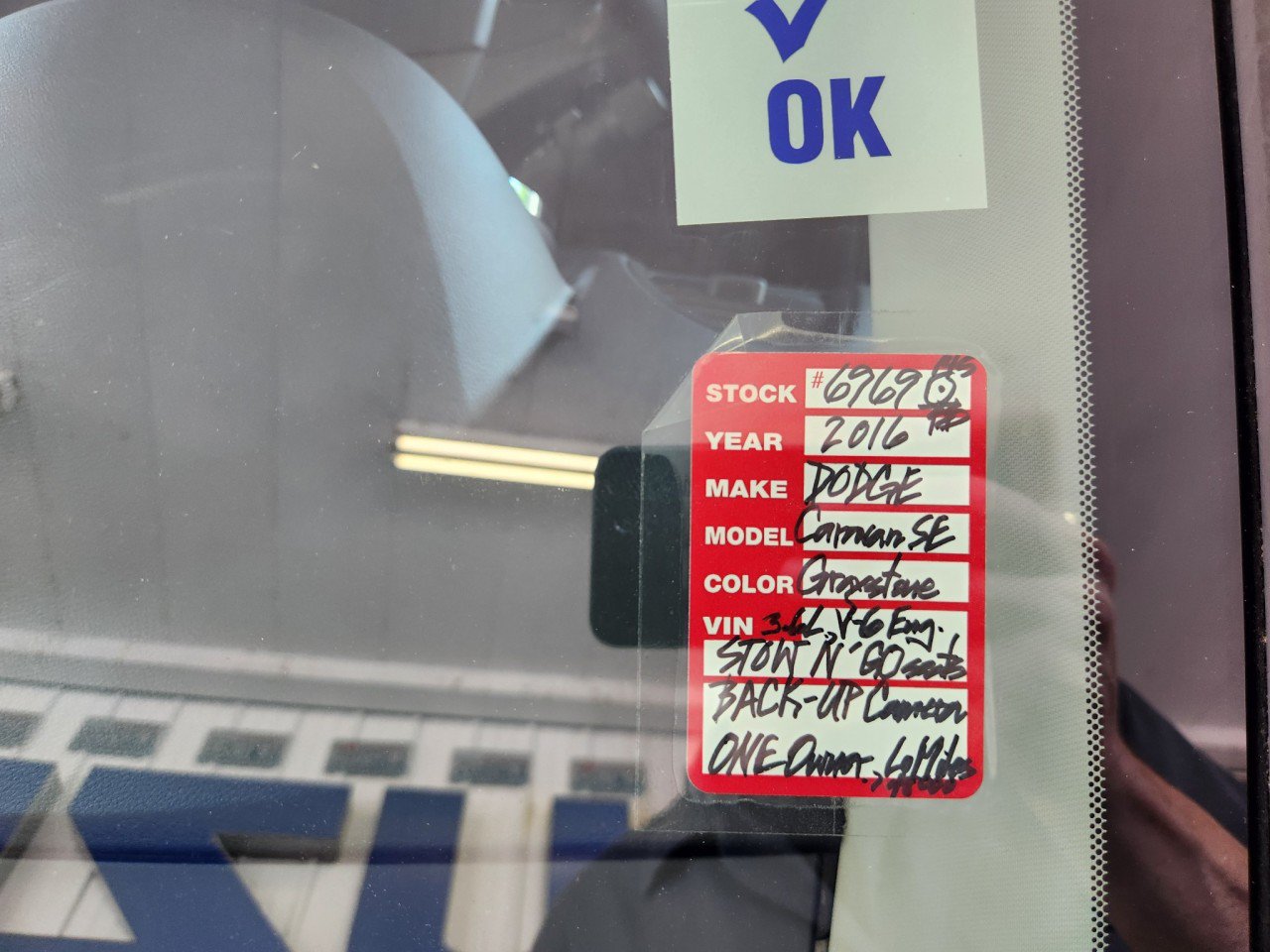 Used 2016 Dodge Grand Caravan SE w/ Quick Order Package 29E SE FWD image 22