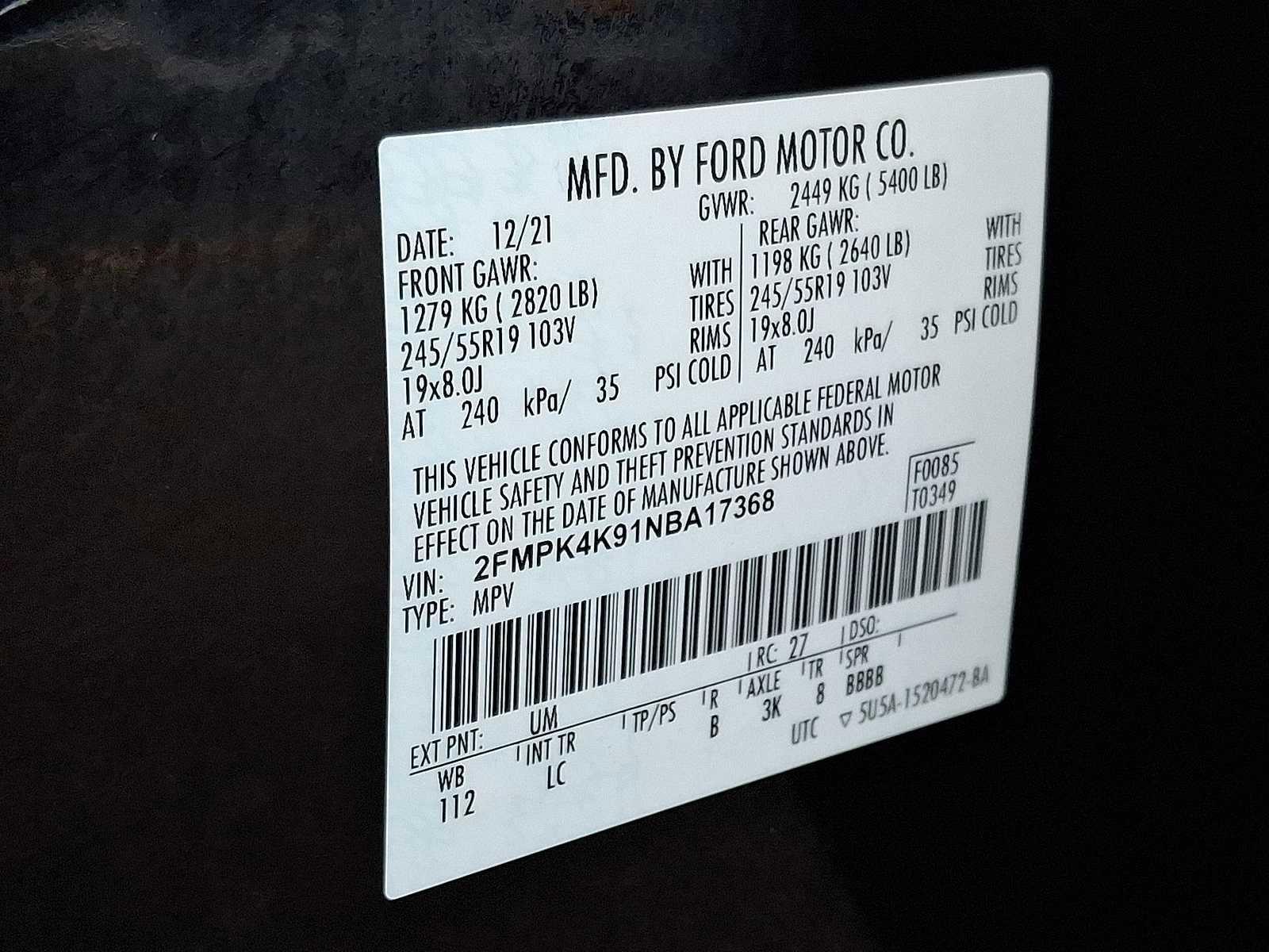 Used 2022 Ford Edge Titanium image 38